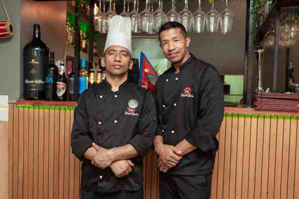 Royal Spice Restaurant chefs of Indian food in Lisbon, Portugal.