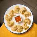 Steamed momos perfect for lunch in Lisbon.